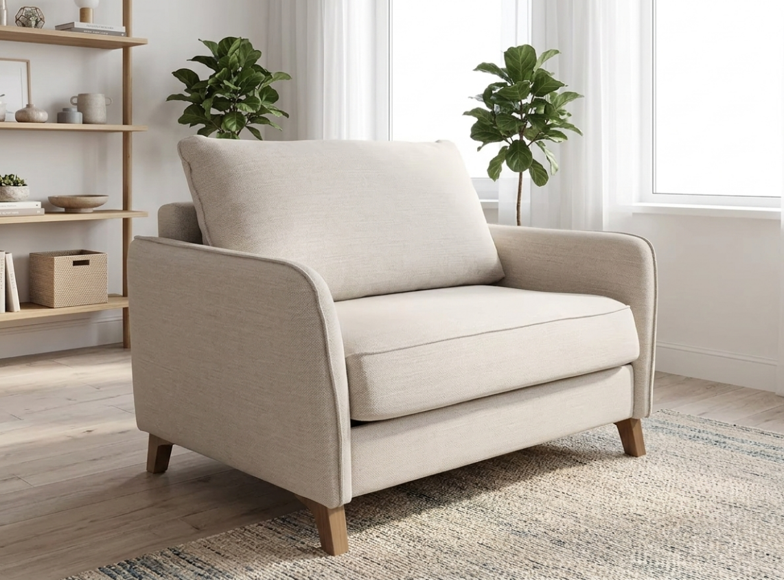 Greg – Myk sovesofa med uttrekkbar funksjon