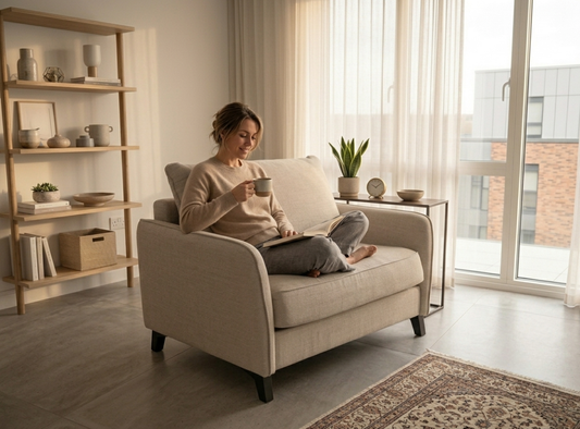 Greg – Myk sovesofa med uttrekkbar funksjon