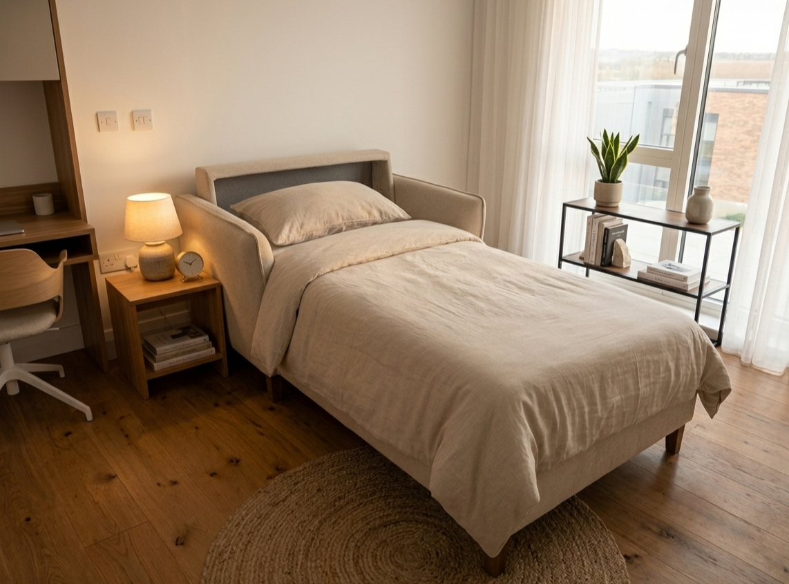 Greg – Myk sovesofa med uttrekkbar funksjon